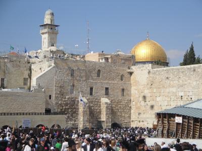 Mur des Lamentations et Mosquee d'Omar